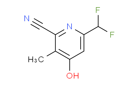 AM16349 | 1805356-08-4 | 2-Cyano-6-(difluoromethyl)-4-hydroxy-3-methylpyridine