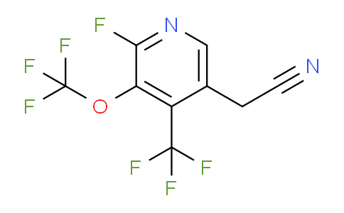 AM163500 | 1804476-43-4 | 2-Fluoro-3-(trifluoromethoxy)-4-(trifluoromethyl)pyridine-5-acetonitrile