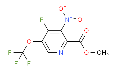 AM163501 | 1803681-42-6 | Methyl 4-fluoro-3-nitro-5-(trifluoromethoxy)pyridine-2-carboxylate
