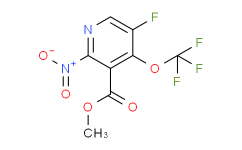 Methyl 5-fluoro-2-nitro-4-(trifluoromethoxy)pyridine-3-carboxylate