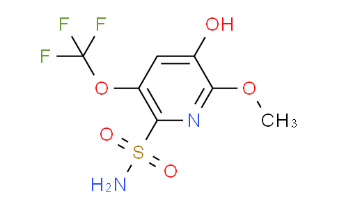 AM163510 | 1804755-47-2 | 3-Hydroxy-2-methoxy-5-(trifluoromethoxy)pyridine-6-sulfonamide