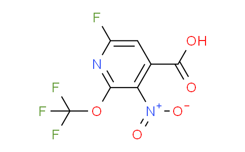 AM163515 | 1804745-42-3 | 6-Fluoro-3-nitro-2-(trifluoromethoxy)pyridine-4-carboxylic acid