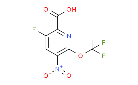 AM163536 | 1803661-19-9 | 3-Fluoro-5-nitro-6-(trifluoromethoxy)pyridine-2-carboxylic acid