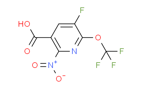 AM163542 | 1803656-99-6 | 3-Fluoro-6-nitro-2-(trifluoromethoxy)pyridine-5-carboxylic acid