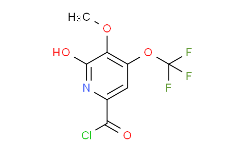 AM163543 | 1804752-94-0 | 2-Hydroxy-3-methoxy-4-(trifluoromethoxy)pyridine-6-carbonyl chloride