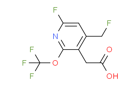 AM163544 | 1804744-98-6 | 6-Fluoro-4-(fluoromethyl)-2-(trifluoromethoxy)pyridine-3-acetic acid