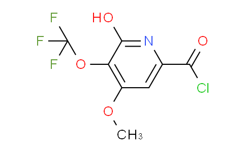 AM163547 | 1804435-86-6 | 2-Hydroxy-4-methoxy-3-(trifluoromethoxy)pyridine-6-carbonyl chloride