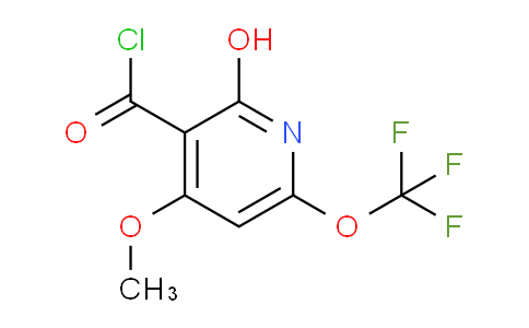 AM163551 | 1804435-91-3 | 2-Hydroxy-4-methoxy-6-(trifluoromethoxy)pyridine-3-carbonyl chloride