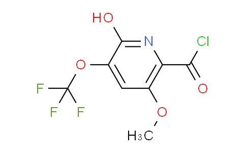 AM163555 | 1803694-36-1 | 2-Hydroxy-5-methoxy-3-(trifluoromethoxy)pyridine-6-carbonyl chloride