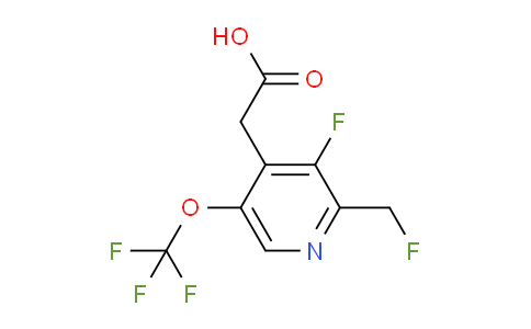 AM163560 | 1806735-98-7 | 3-Fluoro-2-(fluoromethyl)-5-(trifluoromethoxy)pyridine-4-acetic acid