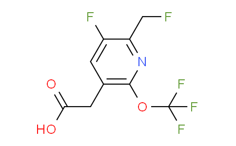 AM163563 | 1806742-34-6 | 3-Fluoro-2-(fluoromethyl)-6-(trifluoromethoxy)pyridine-5-acetic acid