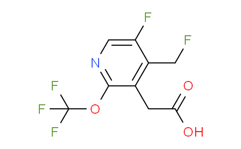 AM163566 | 1804338-47-3 | 5-Fluoro-4-(fluoromethyl)-2-(trifluoromethoxy)pyridine-3-acetic acid