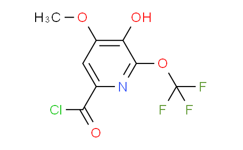 AM163569 | 1805994-53-9 | 3-Hydroxy-4-methoxy-2-(trifluoromethoxy)pyridine-6-carbonyl chloride