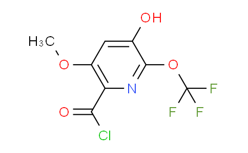 AM163575 | 1804436-27-8 | 3-Hydroxy-5-methoxy-2-(trifluoromethoxy)pyridine-6-carbonyl chloride