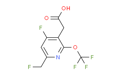 AM163578 | 1804338-66-6 | 4-Fluoro-6-(fluoromethyl)-2-(trifluoromethoxy)pyridine-3-acetic acid