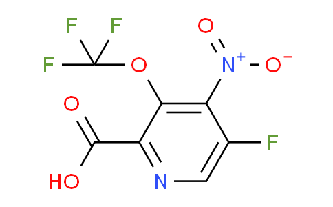 AM163591 | 1806256-42-7 | 5-Fluoro-4-nitro-3-(trifluoromethoxy)pyridine-2-carboxylic acid