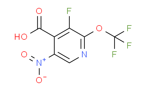 AM163595 | 1804340-24-6 | 3-Fluoro-5-nitro-2-(trifluoromethoxy)pyridine-4-carboxylic acid