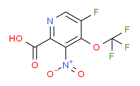 AM163596 | 1805967-16-1 | 5-Fluoro-3-nitro-4-(trifluoromethoxy)pyridine-2-carboxylic acid