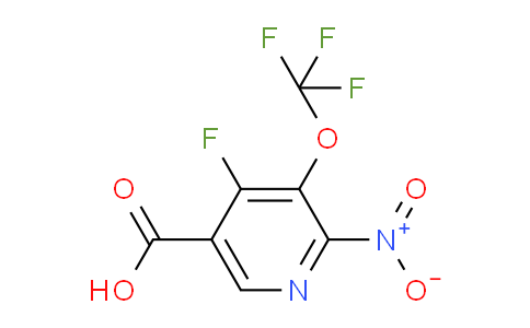 AM163598 | 1806256-49-4 | 4-Fluoro-2-nitro-3-(trifluoromethoxy)pyridine-5-carboxylic acid