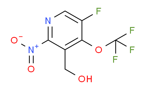 5-Fluoro-2-nitro-4-(trifluoromethoxy)pyridine-3-methanol