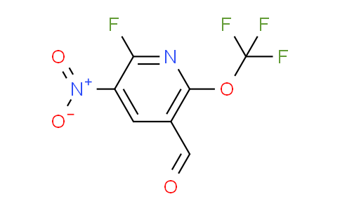 AM163620 | 1804645-19-9 | 2-Fluoro-3-nitro-6-(trifluoromethoxy)pyridine-5-carboxaldehyde