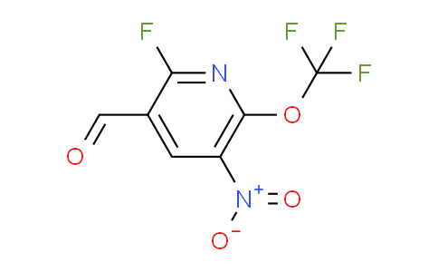 AM163624 | 1803656-92-9 | 2-Fluoro-5-nitro-6-(trifluoromethoxy)pyridine-3-carboxaldehyde