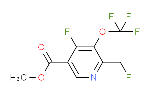 AM163634 | 1804765-74-9 | Methyl 4-fluoro-2-(fluoromethyl)-3-(trifluoromethoxy)pyridine-5-carboxylate