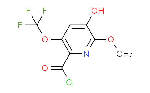 AM163636 | 1804753-37-4 | 3-Hydroxy-2-methoxy-5-(trifluoromethoxy)pyridine-6-carbonyl chloride