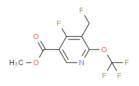 AM163638 | 1806735-78-3 | Methyl 4-fluoro-3-(fluoromethyl)-2-(trifluoromethoxy)pyridine-5-carboxylate