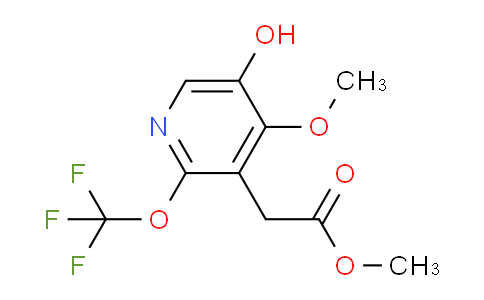 AM163640 | 1804434-71-6 | Methyl 5-hydroxy-4-methoxy-2-(trifluoromethoxy)pyridine-3-acetate