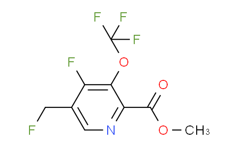 AM163641 | 1806721-35-6 | Methyl 4-fluoro-5-(fluoromethyl)-3-(trifluoromethoxy)pyridine-2-carboxylate