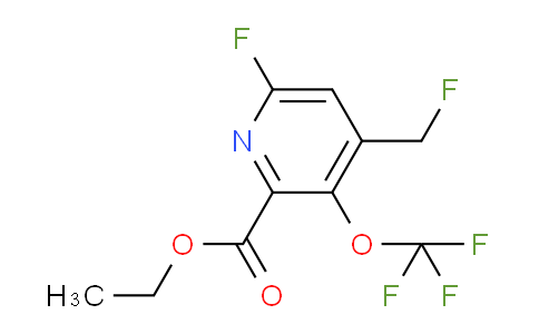 AM163652 | 1804338-20-2 | Ethyl 6-fluoro-4-(fluoromethyl)-3-(trifluoromethoxy)pyridine-2-carboxylate