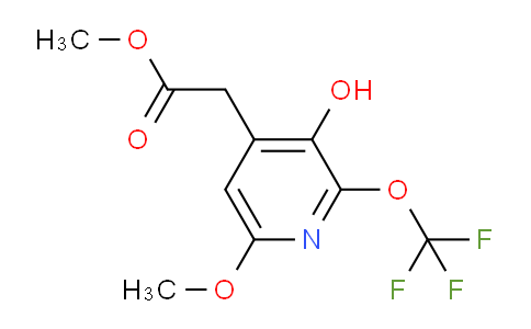 Methyl 3-hydroxy-6-methoxy-2-(trifluoromethoxy)pyridine-4-acetate