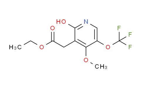 Ethyl 2-hydroxy-4-methoxy-5-(trifluoromethoxy)pyridine-3-acetate