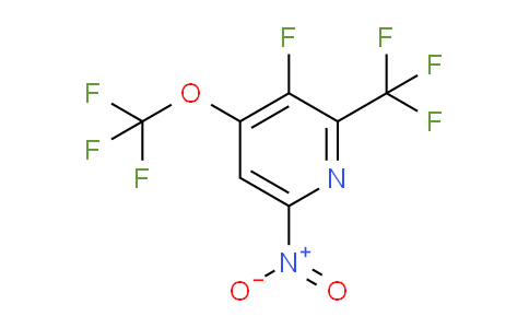 AM163667 | 1804739-59-0 | 3-Fluoro-6-nitro-4-(trifluoromethoxy)-2-(trifluoromethyl)pyridine