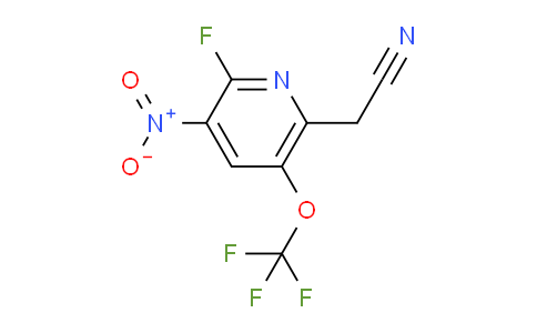 AM163673 | 1805989-74-5 | 2-Fluoro-3-nitro-5-(trifluoromethoxy)pyridine-6-acetonitrile