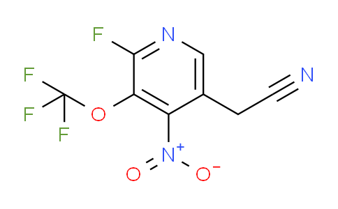 AM163674 | 1804749-37-8 | 2-Fluoro-4-nitro-3-(trifluoromethoxy)pyridine-5-acetonitrile