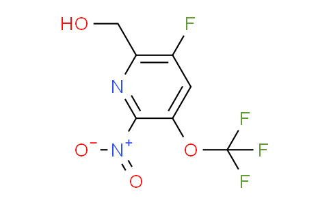 5-Fluoro-2-nitro-3-(trifluoromethoxy)pyridine-6-methanol