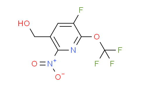 3-Fluoro-6-nitro-2-(trifluoromethoxy)pyridine-5-methanol