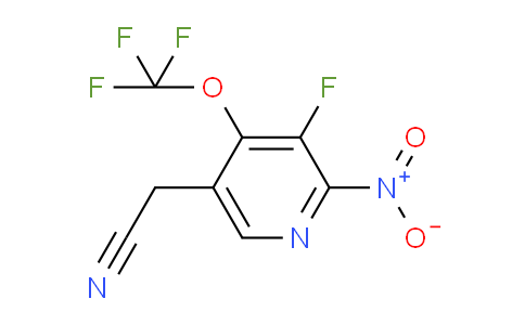 AM163692 | 1804306-64-6 | 3-Fluoro-2-nitro-4-(trifluoromethoxy)pyridine-5-acetonitrile