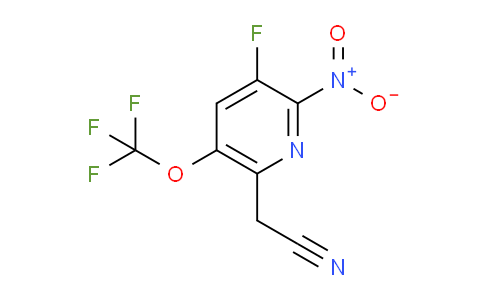 AM163694 | 1804739-65-8 | 3-Fluoro-2-nitro-5-(trifluoromethoxy)pyridine-6-acetonitrile