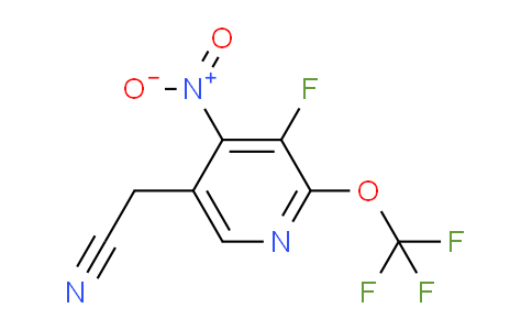 AM163695 | 1806732-01-3 | 3-Fluoro-4-nitro-2-(trifluoromethoxy)pyridine-5-acetonitrile