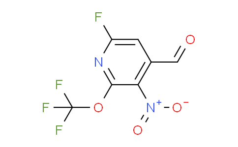 AM163697 | 1804783-92-3 | 6-Fluoro-3-nitro-2-(trifluoromethoxy)pyridine-4-carboxaldehyde