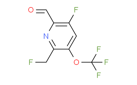 AM163702 | 1804764-70-2 | 5-Fluoro-2-(fluoromethyl)-3-(trifluoromethoxy)pyridine-6-carboxaldehyde