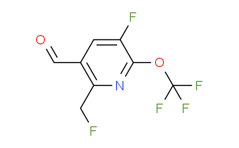 AM163706 | 1806735-13-6 | 3-Fluoro-6-(fluoromethyl)-2-(trifluoromethoxy)pyridine-5-carboxaldehyde