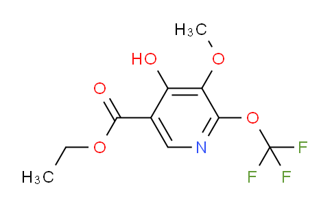 AM163710 | 1804812-65-4 | Ethyl 4-hydroxy-3-methoxy-2-(trifluoromethoxy)pyridine-5-carboxylate