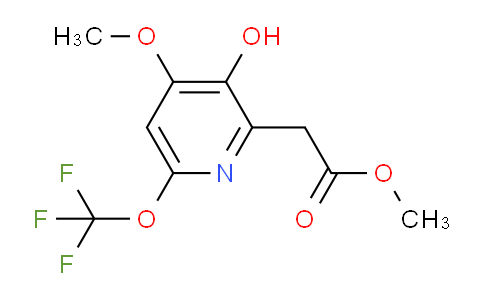 Methyl 3-hydroxy-4-methoxy-6-(trifluoromethoxy)pyridine-2-acetate