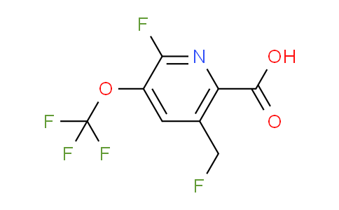 AM163719 | 1804743-55-2 | 2-Fluoro-5-(fluoromethyl)-3-(trifluoromethoxy)pyridine-6-carboxylic acid