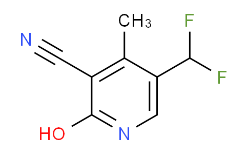 AM16372 | 1805356-38-0 | 3-Cyano-5-(difluoromethyl)-2-hydroxy-4-methylpyridine