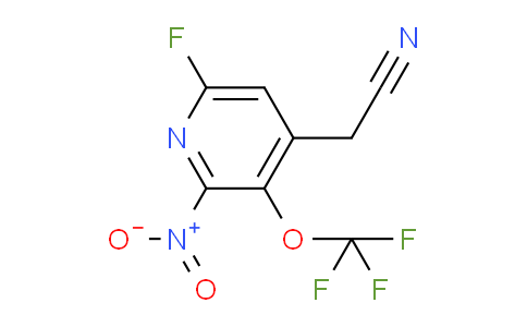 AM163724 | 1804819-69-9 | 6-Fluoro-2-nitro-3-(trifluoromethoxy)pyridine-4-acetonitrile